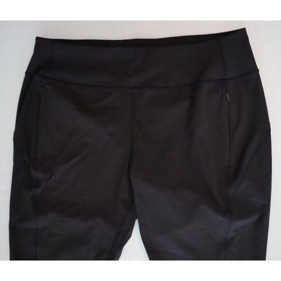 Athleta 488459002 Women's Sz XL Black Rainier Mid-Rise Jogger Pants - Picture 7 of 13